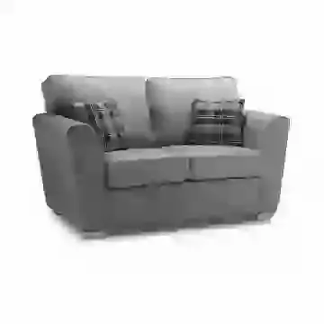 Compact Fabric 2 Seater Sofa